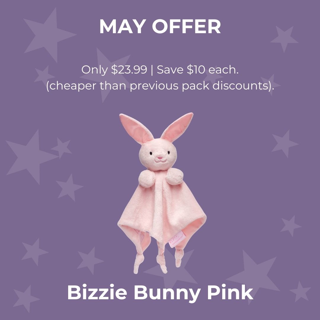 Bizzie Bunny Pink Comforter (2020 production)